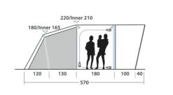 Outwell Springville 4SA Tent (2023) -CampEase Store 111275 springville 4sa drawing other4