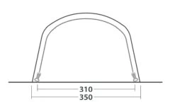 Outwell Springville 5SA Tent (2023) -CampEase Store 111276 springville 5sa drawing other5