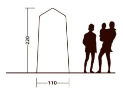 Outwell Seahaven Station Double -CampEase Store 111288 outwell seahaven comfort station double drawing other5