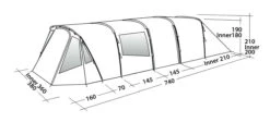 Easy Camp Palmdale 800 Lux Tent (2023) -CampEase Store 120450 palmdale 800 lux drawing perspective2