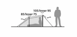 Robens Arch 2 Tent (2023) -CampEase Store 130274 arch 2 drawing other25 1
