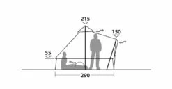 Robens Klondike S Tipi Tent (2022) 20 Robens Klondike S Tipi Tent (2022) -CampEase Store 130307 klondike s drawing other28