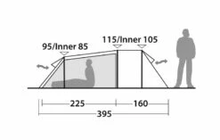 Robens Nordic Lynx 3 Tent (2023) -CampEase Store 130323 nordic lynx 3 drawing other4