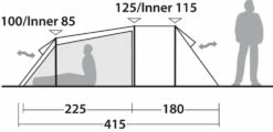 Robens Nordic Lynx 4 Tent (2022) -CampEase Store 130324 nordic lynx 4 drawing other4
