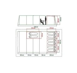 Coleman Weathermaster 8XL Air Tent -CampEase Store 2000035190 21 1
