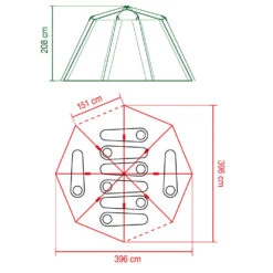 Coleman Octagon BlackOut Tent (2022) -CampEase Store 2000035195 11