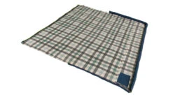 Outwell Camper Lux "L" Sleeping Bag Deep Blue (2023) -CampEase Store 230392 camper lux left side zipper feature photo3