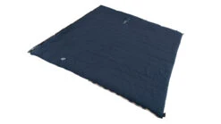 Outwell Camper Lux "L" Sleeping Bag Deep Blue (2023) -CampEase Store 230392 camper lux left side zipper feature photo5
