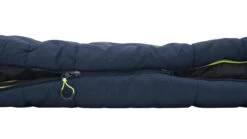 Outwell Camper Lux "R" Sleeping Bag Deep Blue (2023) -CampEase Store 230393 camper lux right side zipper feature photo5