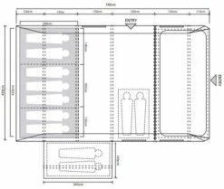 Outdoor Revolution Airedale 7.0SE Tent Bundle (2023) -CampEase Store 7se fp 10