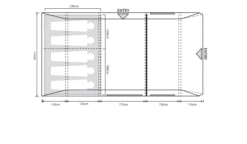 Outdoor Revolution Airedale 5.0s Tent (2022) -CampEase Store airedale 5s 1