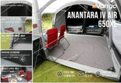 Vango Airbeam Vango Anantara IV 650xl Air Tent (2023) -CampEase Store anantara iv air 650xl low res