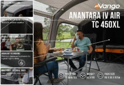 Vango Airbeam Vango Anantara IV TC 450XL Air Tent (2023) -CampEase Store anantara iv air tc 450xl low res