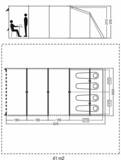 Coleman Castle Pines 4L Blackout Tent (2022) -CampEase Store col fp 2000037066 castle pines 4l