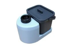 Blue Diamond Nature Calls Composting Toilet -CampEase Store composting toilet waste containers 1