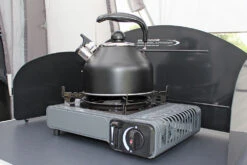 Outdoor Revolution Induction Hob Whistling Kettle -CampEase Store cook2110 inductionhobwhistlingkettle2.2l l4