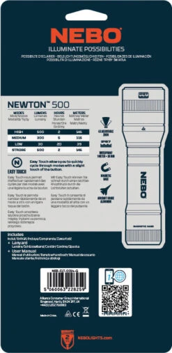 Nebo Newton 500 Waterproof Torch -CampEase Store eneb0014 12 fullsize