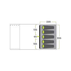Zempire Evo TL V2 Air Tent (2023) -CampEase Store evo tl 0197002 floor plan 001 b 1