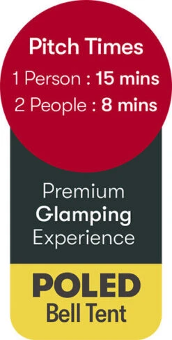 Quest Signature Gobi Poled Bell Tent (2022) -CampEase Store gobi 9 midsize