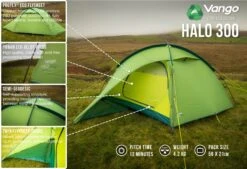 Vango Halo 300 Tent (2022) -CampEase Store halo 300 low res