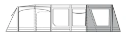 Outdoor Revolution Kalahari PC 9.0 DSE Front Porch Extension (2023) 8 Outdoor Revolution Kalahari PC 9.0 DSE Front Porch Extension (2023) -CampEase Store kalahari 9.0 dse front porch extension