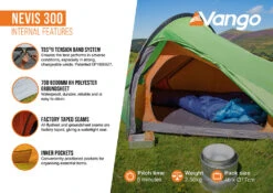 Vango Nevis 300 Tent (2023) -CampEase Store nevis 3002