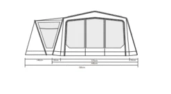 Outdoor Revolution O-Zone 8.0 Safari Lodge Tent -CampEase Store safari lodge floorplans 2