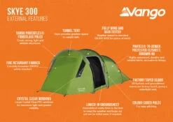 Vango Skye 300 Tent (2022) -CampEase Store skye 300 infographic lr
