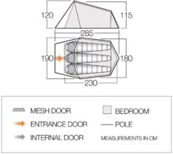 Vango Soul 300 Tent -CampEase Store soul300 1