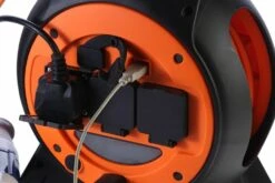 Vango Voltaic 15M Roll Away Electric Unit -CampEase Store vango 2018 family essentials electronics voltaic roll away with plug and usb low