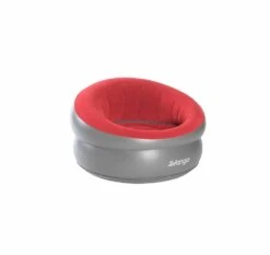 Vango Inflatable Donut DLX Chair -CampEase Store vango 2019 furniture chairs inflatable delux flock chair carmine red
